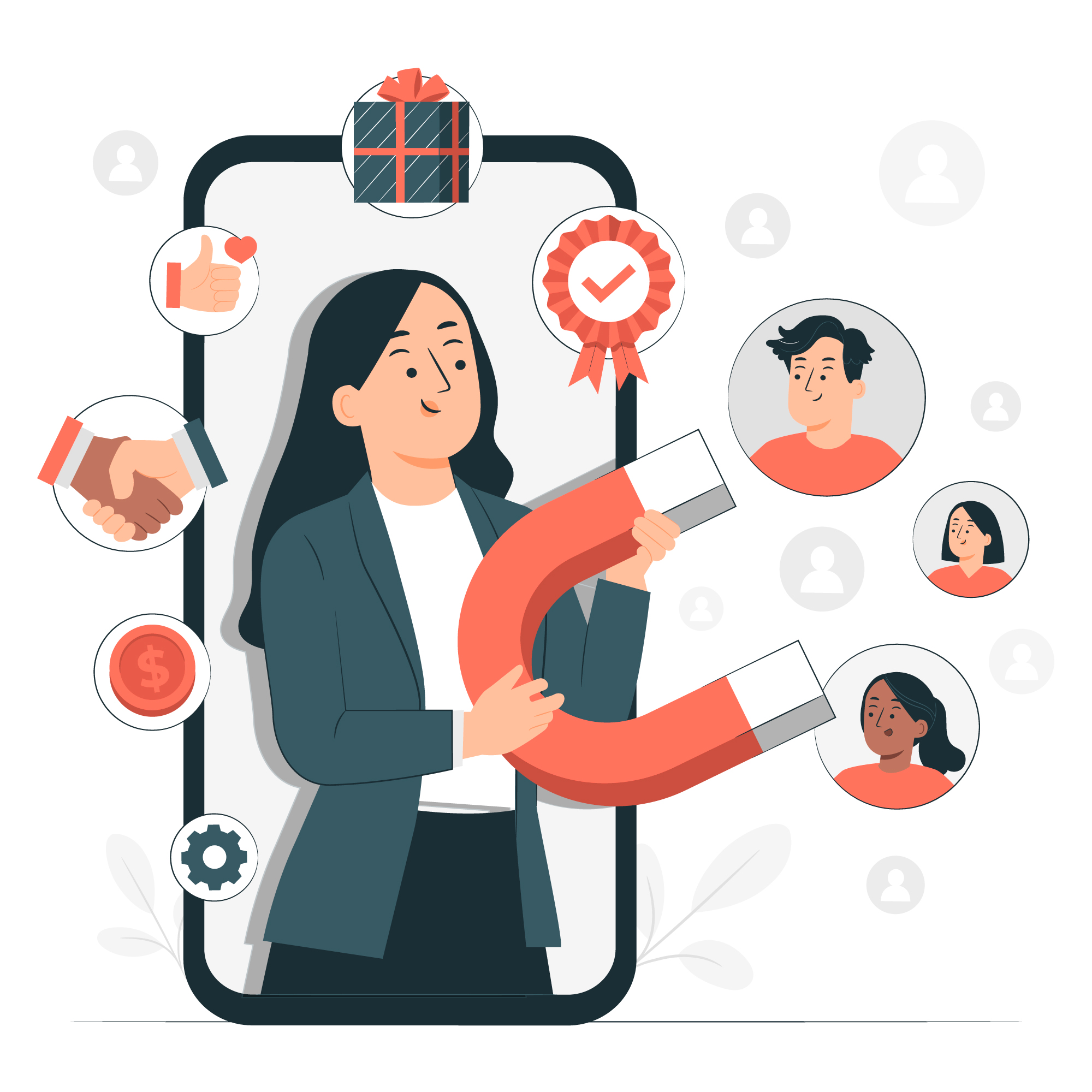 Acheter des commentaires Instagram Illustration figurative d'un compte Instagram recevant des commentaires authentiques.