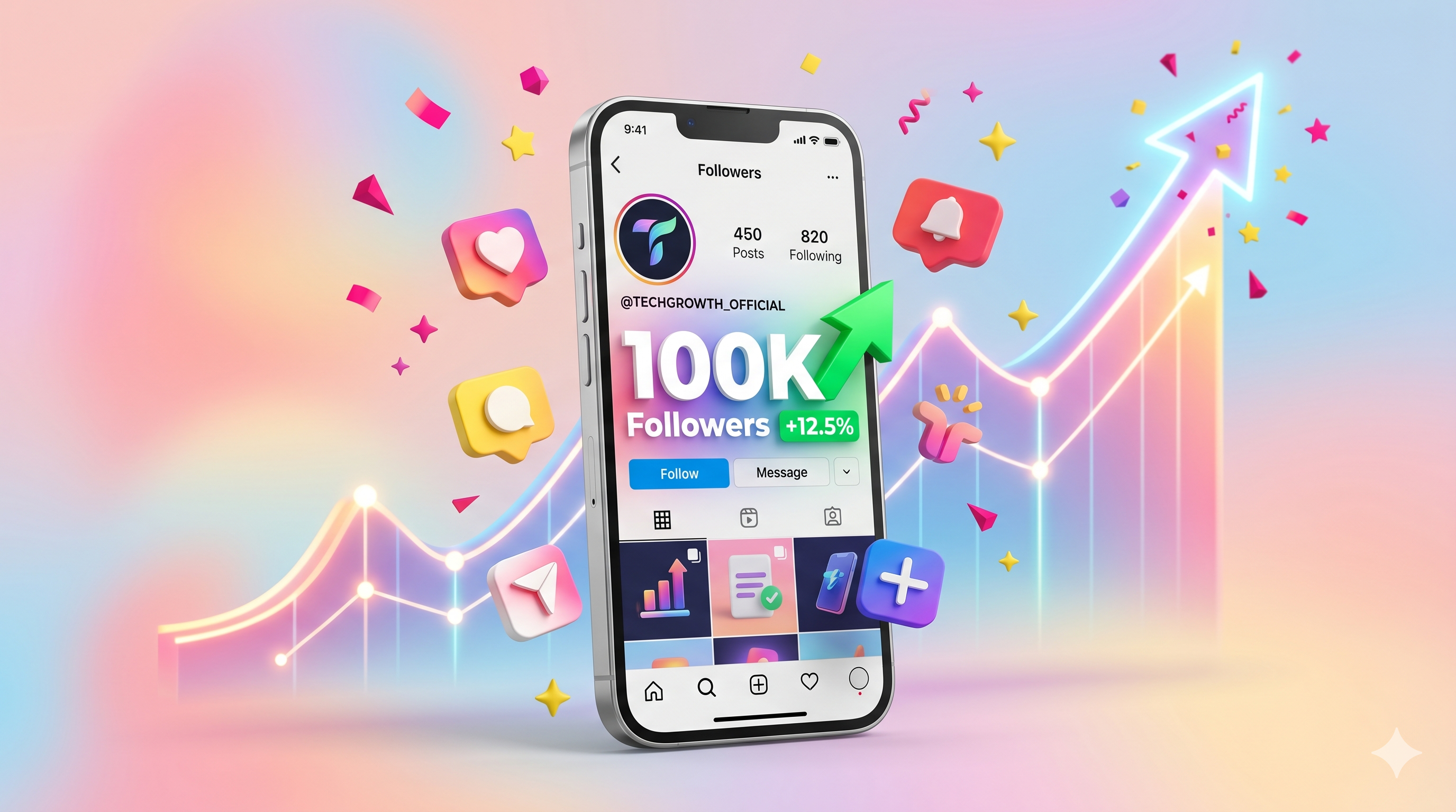 De 10 000 à 100 000 Abonnés Instagram en 2026 : Le Guide Complet